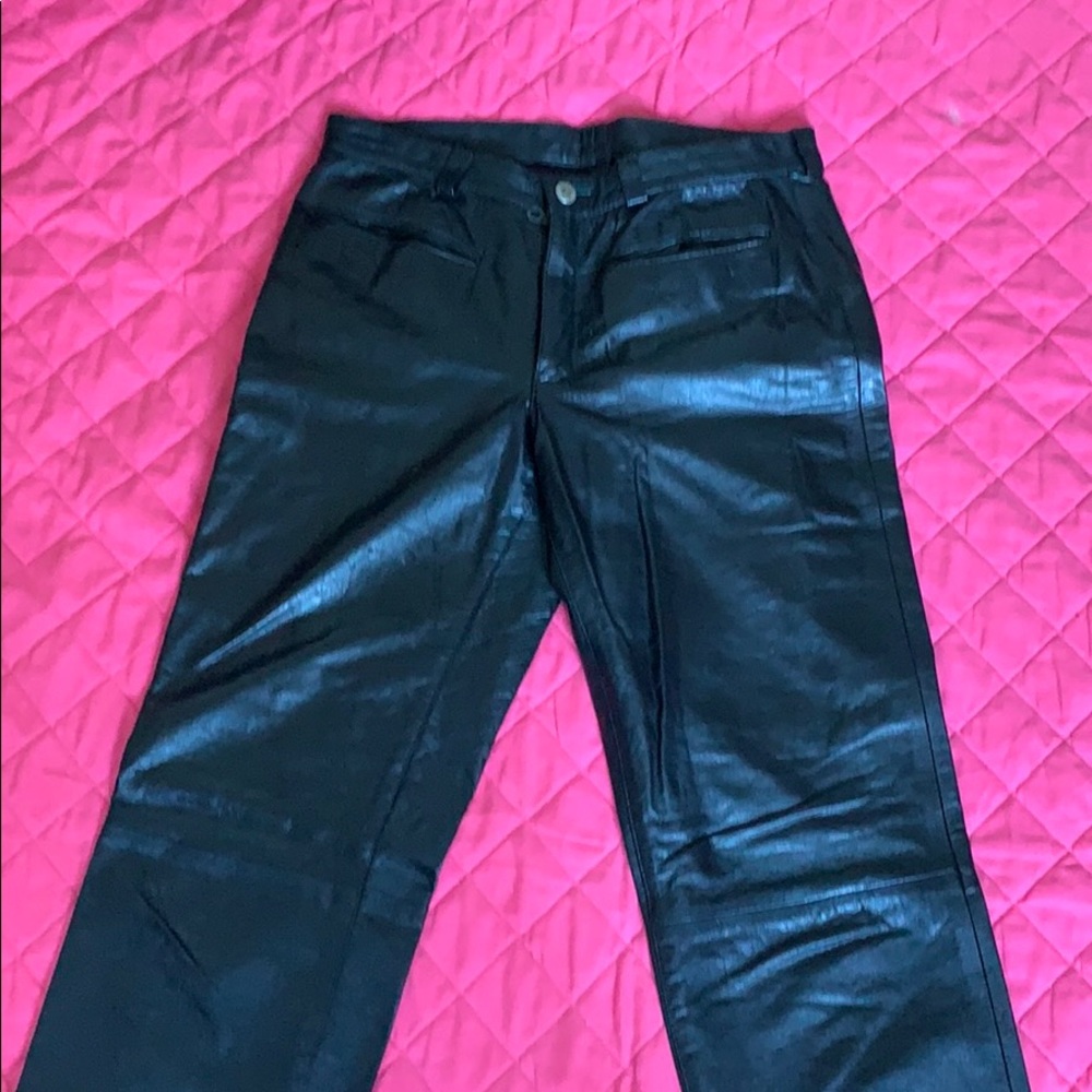 Authentic Argentinian leather pants.